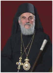 Newly elected Patriarch of Serbia Irinej