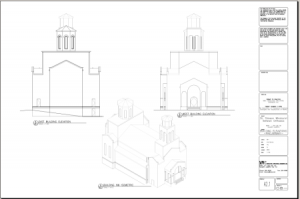 пројекције нове цркве